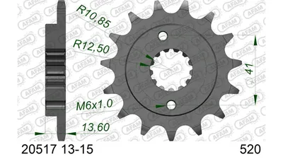 Produktbild von AFAM Kettenritzel 20517-15 Vorne für KAWASAKI MOTORCYCLES NINJA Stahl