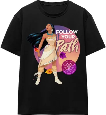 Imagen del producto de Camiseta uni para hombre/mujer, diseño "Follow Your Path" de Pocahontas, modelo TV17352 (talla XL), color