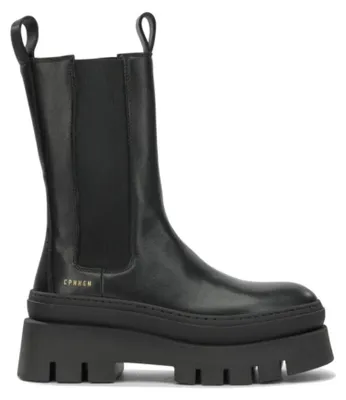 Image de COPENHAGEN bottes en cuir femme noires
