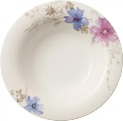 Productafbeelding van Villeroy & Boch Mariefleur Gris, basis serie, soepterrine, 23 cm, artikelnummer 10-4104-2700