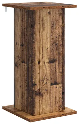 Image de Support de Plante Bois ancien 30,5 x 30 x 60,5 cm