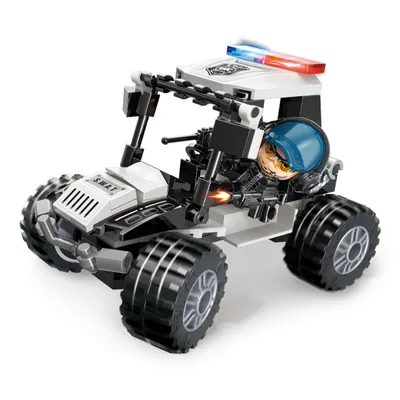 Produktbild von QMAN 11011-4 Polizei-Spielzeugfahrzeug W11011-4 Jeep