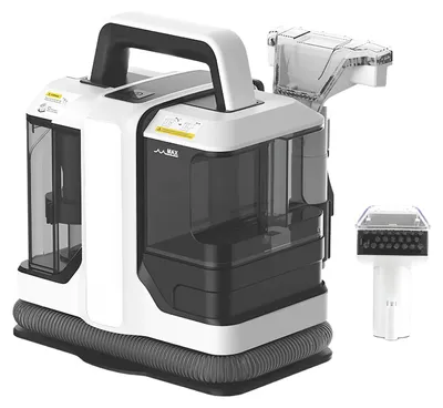 Zdjęcie produktu dla Odkurzacz do dywanów i tapicerki - odkurzacz ręczny - 450 W - moc ssania 11 kPa - do dywanów, tapicerki meblowej i wnętrz samochodów - kolor biały