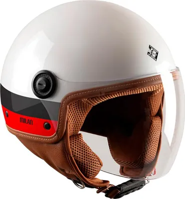 Zdjęcie produktu dla Kask Tucano Urbano El'jettin 6.0 Ac Milan Jet biały L biały L