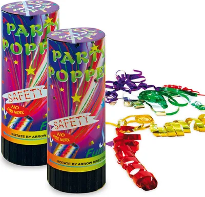 Produktbild von FRIES&SÖHNE Party Popper, 2Er 0 0 0