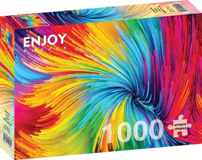 Produktbild von ENJOY Puzzle Bunter Wirbel 1000 Teile
