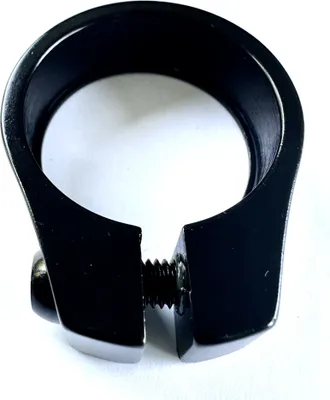 Produktbild von Sattelstützklemme 35 mm  Alu schwarz glänzend