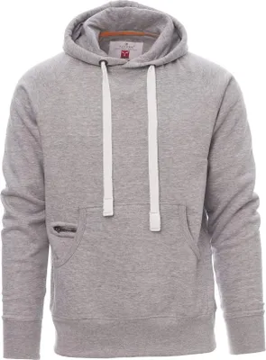 Produktbild von Herren Sweatshirt mit Kapuze "ATLANTA+ MELANGE" - Payper Grau Meliert S