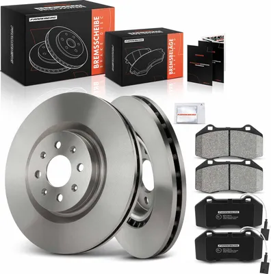 Immagine prodotto di Frankberg 2x dischi freno 4x pastiglie freno asse anteriore per Fiat Grande Punto 199 Punto Evo 1.4L 2007-2012