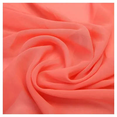 Produktbild von Chiffon (Apricot) Meterware 150cm .br Dekoration Bekleidung Abendmode