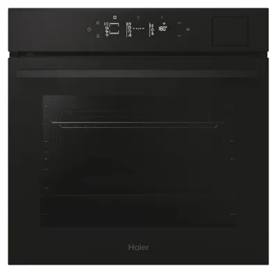 Productafbeelding van Haier ID Series 4 H6 ID46G5SYTB, Grote, Elektrische oven, 78 liter, 78 liter, Hydrolytisch + pyrolytisch, Inbouwmodel