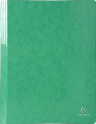 Produktbild von Exacompta 25x Schnellhefter Colorspan Krt., 355g/m2, A4, Dunkelgrün, 380815B