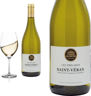 Produktbild von 2023 Saint-Véran LES PRELUDES Chardonnay  von Vignerons Terres Secretes - Weißwein