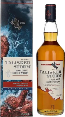Produktbild von Talisker Storm Single Malt Scotch Whisky in Geschenkpackung | 45,8 % vol | 0,7 l