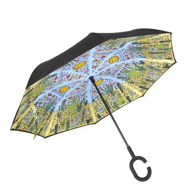 Produktbild von Goebel James Rizzi - "Desert Life" (Upside-Down Schirm,...