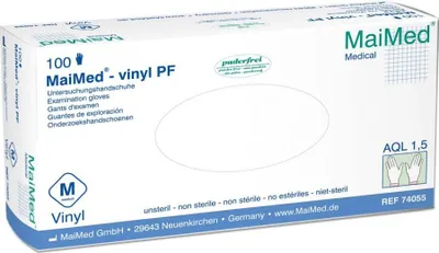 Produktbild von MaiMed Einmalhandschuhe Vinyl Größe XL