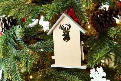 Produktbild von DECOLED Stand mit Hirsch, 40 cm