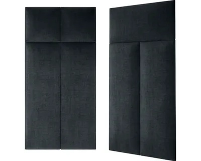 Produktbild von Wandkissen Kingston grau Gewebte-Optik 30 x 30 cm