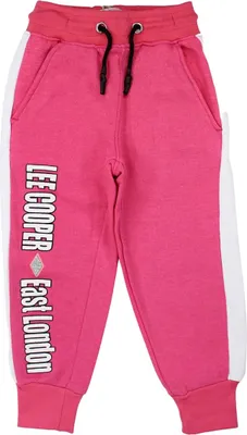 Zdjęcie produktu dla Spodnie - Lee Cooper - Girls - Child 14A - Fuchsia - 90% bawełna - 10% bawełna - TrendyFlair