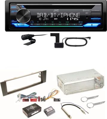 Produktbild von JVC KD-DB922BT Bluetooth Digitalradio CD USB Einbauset für Audi A3 8P 8PA