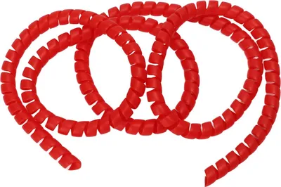 Zdjęcie produktu dla Uniwersalna owijka spiralna do hulajnogi elektrycznej M365 Pro Plastikowa owijka spiralna do hamulca (czerwona)