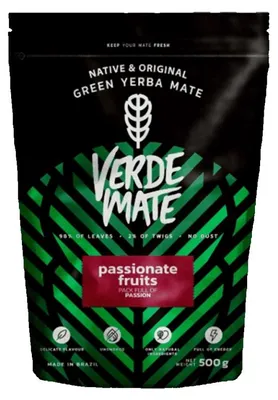 Obrázek produktu pro Mate tea Verde Mate Green Passionate Fruits, 500 g