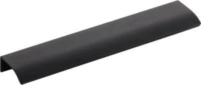 Produktbild von Griffleiste Möbelgriff Edge Straight LA 2x80mm L 200mm Alu schwarz matt