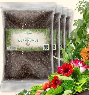Produktbild von OraGarden natürlicher Wurmhumus 12 Liter
