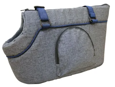 Zdjęcie produktu dla KERBL Torba podróżna dla psa Marie, szara 46x23x25cm