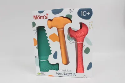 Produktbild von Mom's Care sensorisches Spielzeug weiche Werkzeuge Pastellfarben