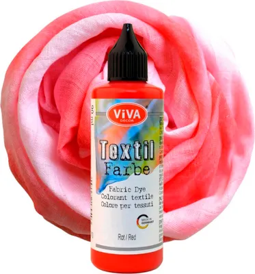 Produktbild von Viva Decor Textilfarbe, 90 ml Rot