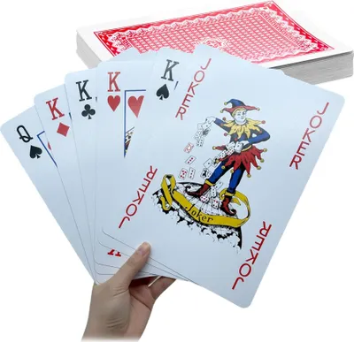 Produktbild von Riesiges, wasserfestes Kartenspiel, 54-Karten-Deck