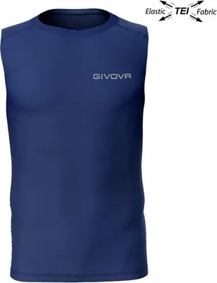 Produktbild von Elastisches Tanktop Givova Technival Corpus 1 Blau Marine - XL