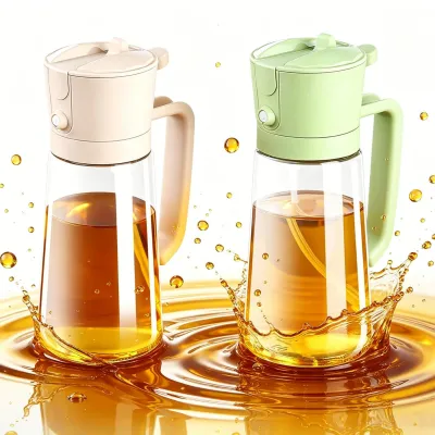 Ölsprüher 470 ml 2-in-1 Glasflasche für Heißluftfritteuse