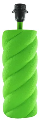 Immagine prodotto di Lampada da tavolo - Vetroceramica - Verde neon - Attacco E27 - 12x12x28 cm