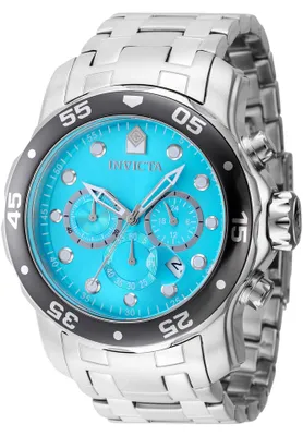 Immagine prodotto di Invicta Pro Diver - Scuba 47560 Orologio da Uomo - Impermeabile - Analogico - Movimento Quarzo - acciaio inossidabile con quadrante blu - 48mm