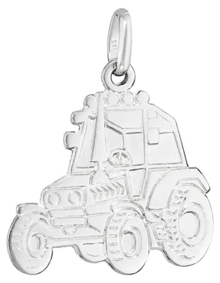 Obrázok produktu pre NKlaus, prívesok s motívom reťaze nákladného vozidla, 16,9 x 16,6 mm, striebro 925