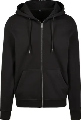 Produktbild von Herren Jacke Premium Zip Hoodie - Farbe: Black - Größe: XXL