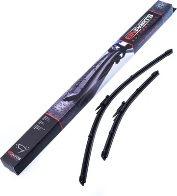 Productafbeelding van Ruitenwisser set, enkelvoudige ruitenwissers, voor: NISSAN Qashqai / Qashqai +2 I (J10, NJ10), frameloos