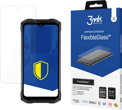 Produktbild von 3mk Display Hybridglas FlexibleGlass für Doogee S98 0,3mm 7H