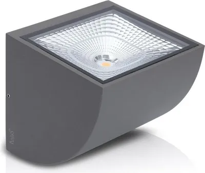 Image de Applique murale extérieure Lampe LED 12W 6000K blanc froid IP65 ASLO