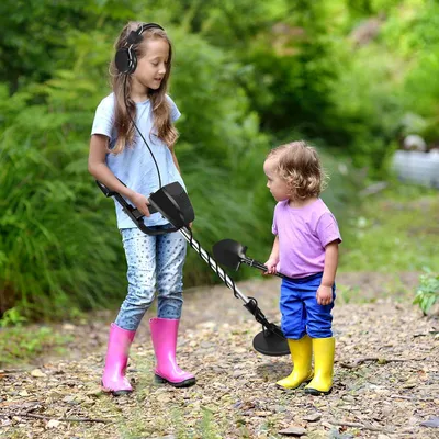 Image de Détecteur de métaux multifonctionnel pour enfants et adultes - Réglable et Accessoires inclus