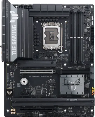 Produktbild von ASUS TUF GAMING B860-PLUS WIFI Intel B860 LGA 1851 (Sockel V1) ATX