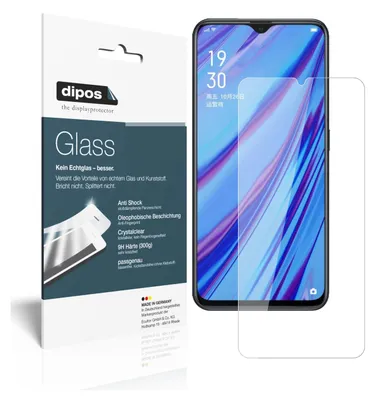 Obrázek produktu pro 2x ochranná fólie pro Oppo A9x - Anti-Shock 9H fólie dipos Glass plastové sklo