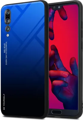 Produktbild von Cadorabo Hülle für Huawei P20 PRO / P20 PLUS Schutz Hülle in Schwarz Handyhülle TPU Etui Cover Case Tempered Glas
