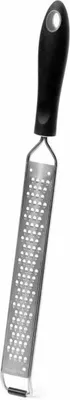 Immagine prodotto di Comas Küchenreibe länglich Mittel, Hobel, Edelstahl, TPR, Schwarz, 8951