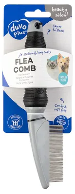 Productafbeelding van Duvo+ Vlooienkam met roterende | fijne vertanding | voor hond en kat