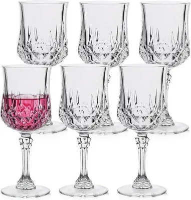 Produktbild von Transparante Cocktailgläser aus Stahl - 6 Stücke, 60 ml, Elegante Grappa-Gläser für Cocktails und Liköre