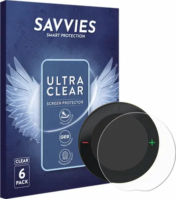 Produktbild von 6x Für Beeline Velo 2 Schutzfolie Savvies Displayschutz Display Schutz Folie Klar Transparent