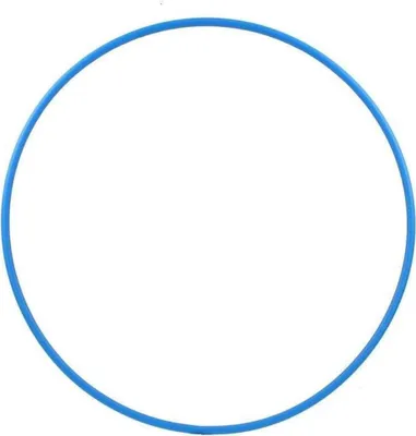 Produktbild von Hula Hoop Reifen für Kinder, Durchmesser 60cm in blau